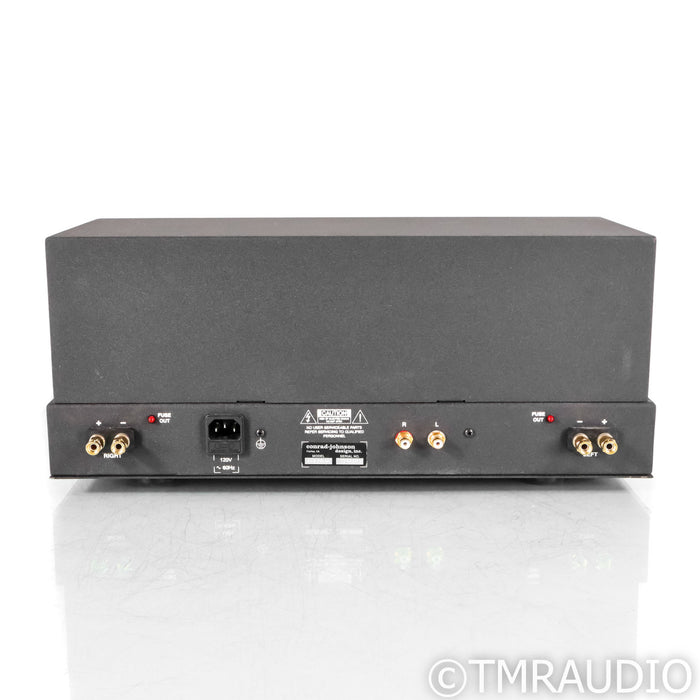 Conrad-Johnson Classic 120SE Stereo Tube Power Amplifier; New Tubes