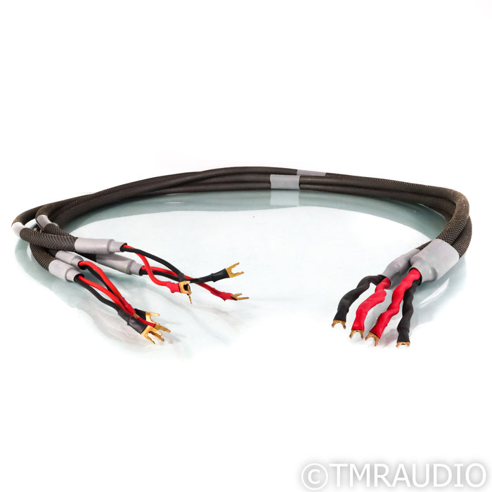 Acoustic Zen Satori Bi-Wire Speaker Cables; 8ft Pair