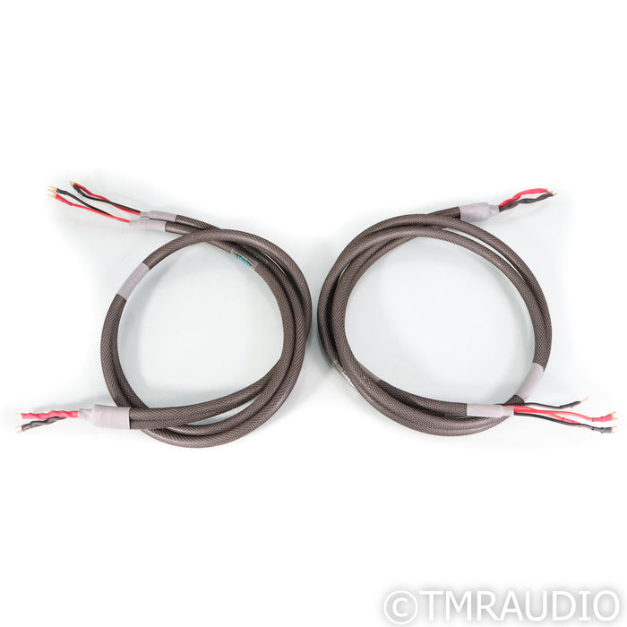 Acoustic Zen Satori Bi-Wire Speaker Cables; 8ft Pair