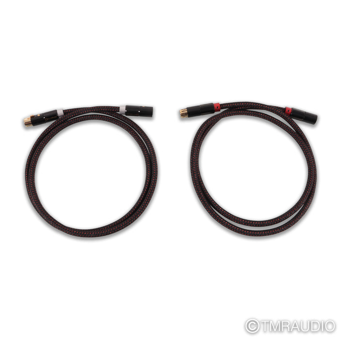 Clarus Cable Crimson MKII XLR Cables; 1.5m Pair Interconnects
