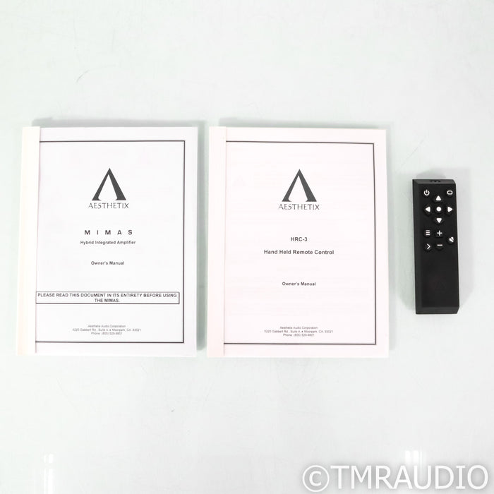 Aesthetix Mimas Stereo Tube Hybrid Integrated Amplifier; w/ Optional Remote