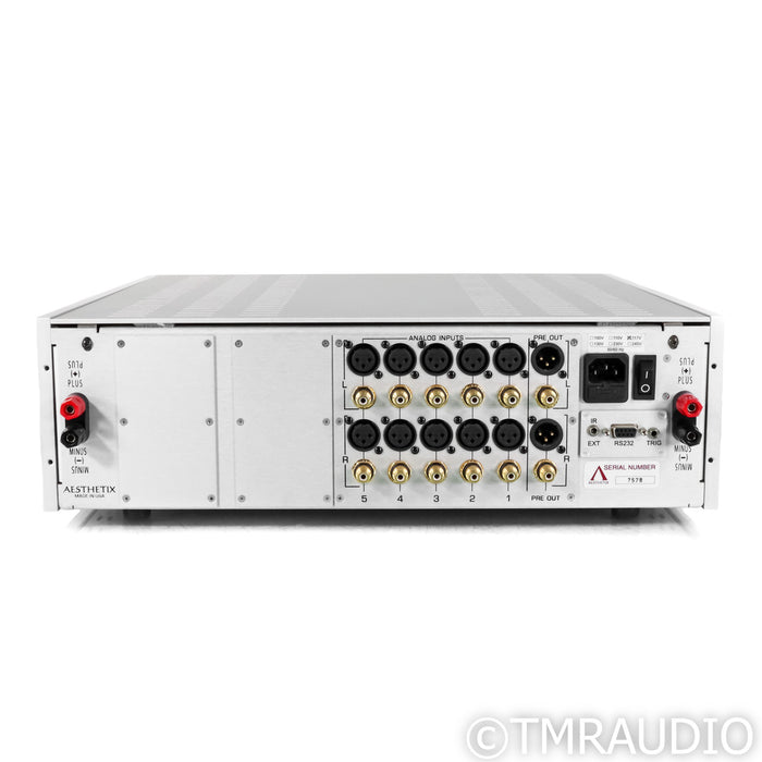 Aesthetix Mimas Stereo Tube Hybrid Integrated Amplifier; w/ Optional Remote