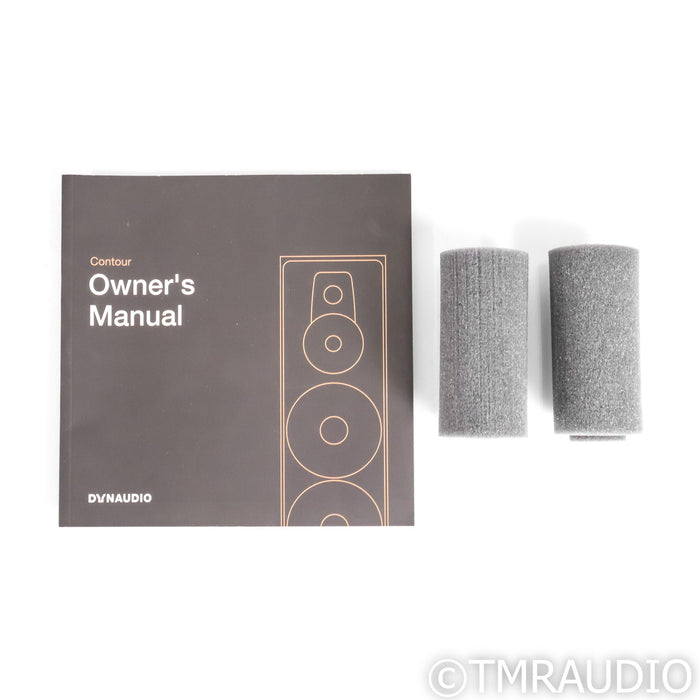 Dynaudio Contour 20 Bookshelf Speakers; High Gloss Black Pair