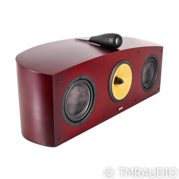 Bowers & Wilkins Nautilus HTM1 Center Channel Speaker; Red Cherry