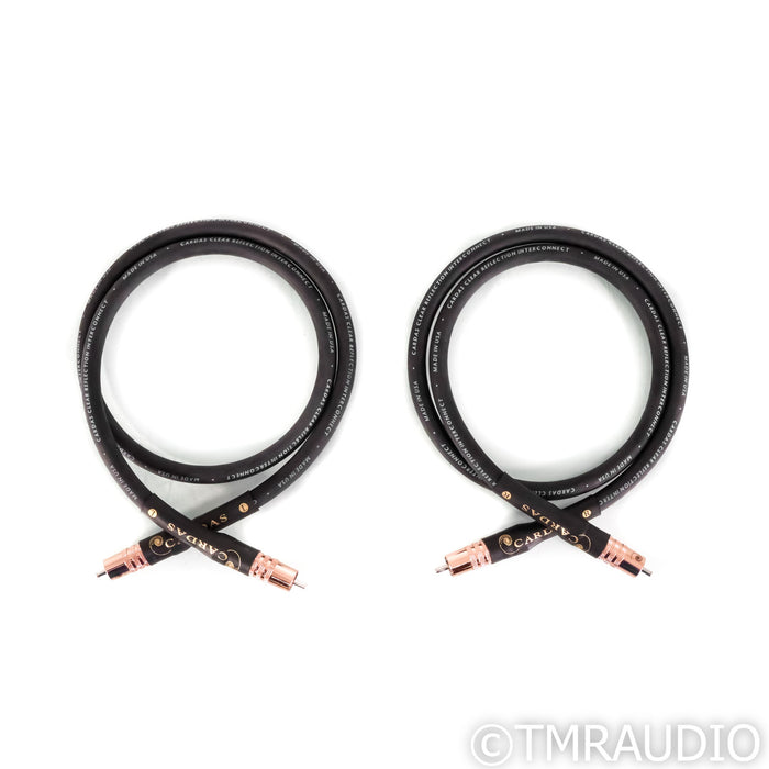 Cardas Audio Clear Reflection RCA Cables; 1m Pair Interconnects