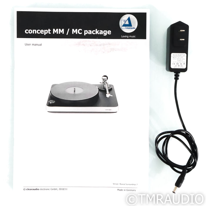Clearaudio Concept Belt Drive Turntable (No Cartridge)