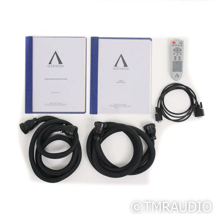 Aesthetix Callisto Signature Stereo Tube Preamplifier