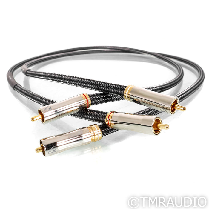 Shunyata Research Gamma RCA Cables; 1m Pair Interconnects