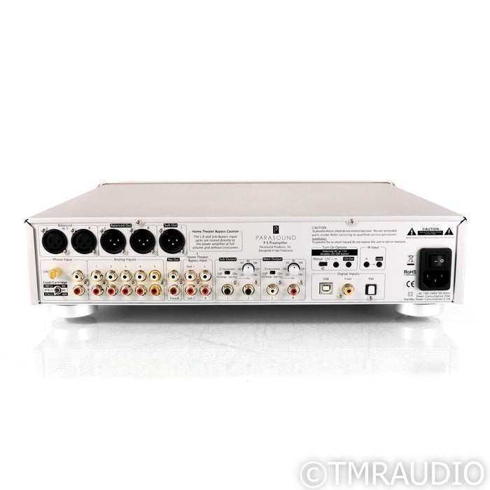 Parasound Halo P5 Stereo Preamplifier; MM / MC Phono