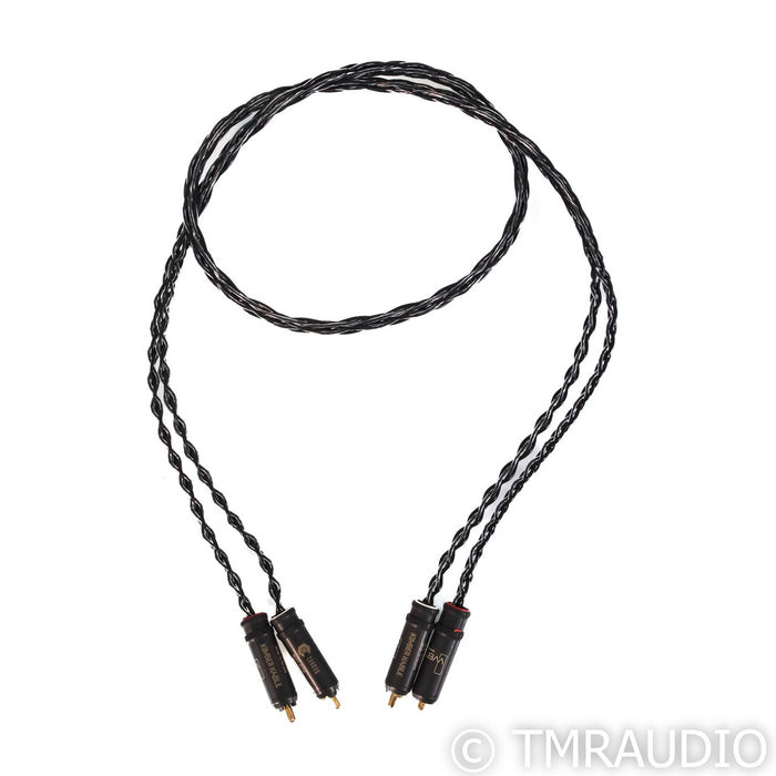 Kimber Kable Carbon Series RCA Cables; 1m Pair Interconnects