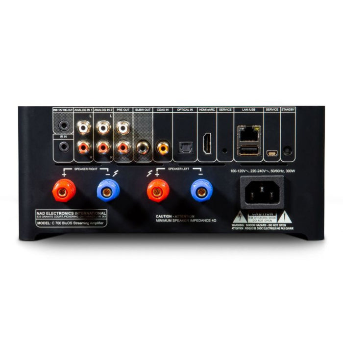 NAD Electronics C 700 v1 BluOS Streaming Amplifier (Closeout)
