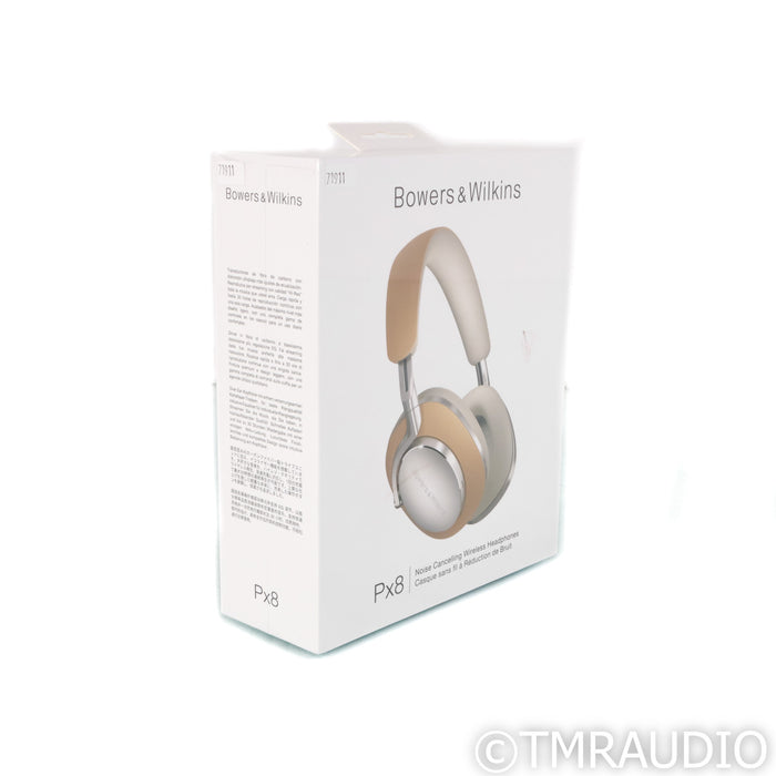 Bowers & Wilkins PX8 Wireless Noise Canceling Headphones; Tan (Sealed)