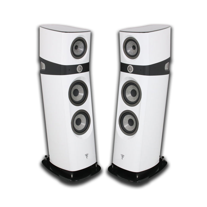 Focal Sopra No. 3 Floorstanding Speakers; White Carrara Pair (Used; No Grills)