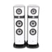 Focal Sopra No. 3 Floorstanding Speakers; White Carrara Pair (Used; No Grills)