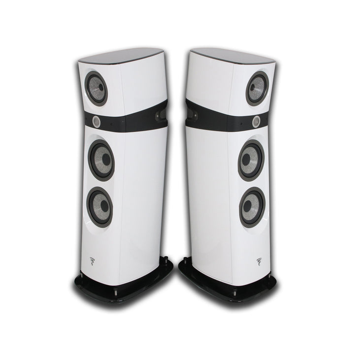 Focal Sopra No. 3 Floorstanding Speakers; White Carrara Pair (Used; No Grills)