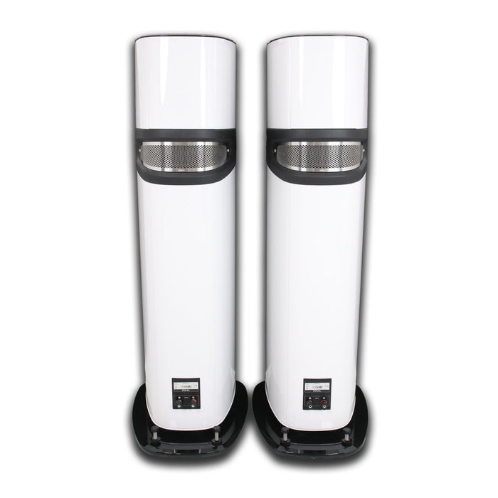Focal Sopra No. 3 Floorstanding Speakers; White Carrara Pair (Used; No Grills)