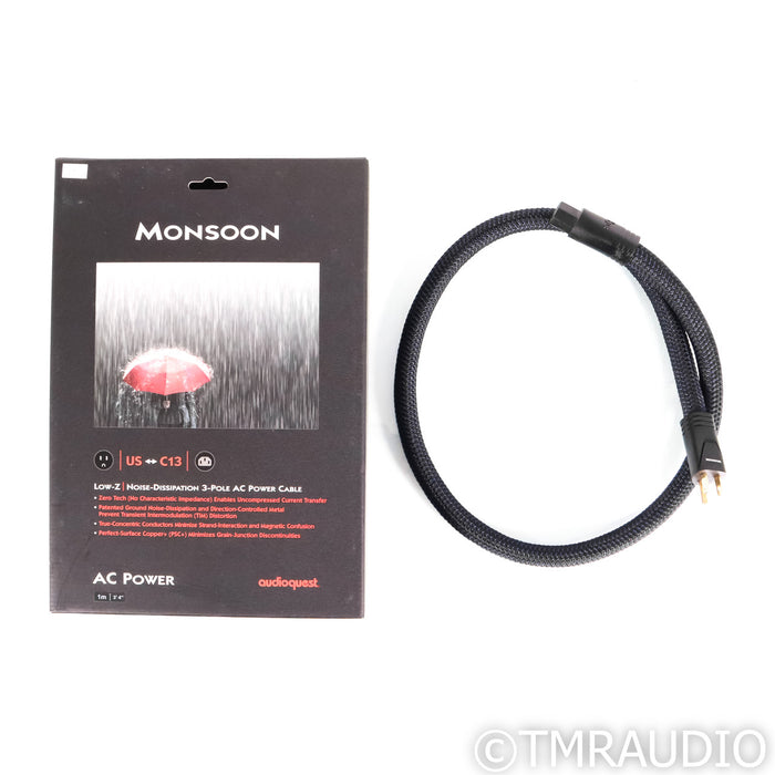 AudioQuest Monsoon Power Cable; 1m AC Cord