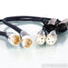 AudioQuest Water XLR Cables; 0.75m Pair Balanced Interconnects
