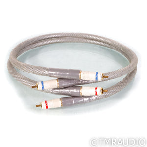 Acoustic Zen Silver Reference II RCA Cables; 1m Pair Interconnects