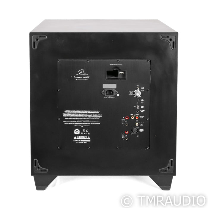 Martin Logan Dynamo 1600X Powered 15" Subwoofer; Black
