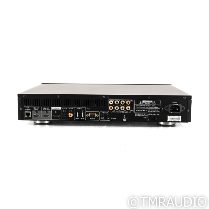Oppo UDP-203 4K Universal Blu-Ray Player; CD & SACD