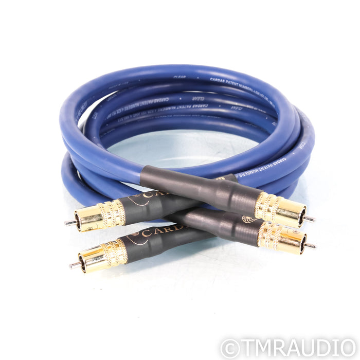 Cardas Audio Clear RCA Cables; 1.5m Pair Interconnects