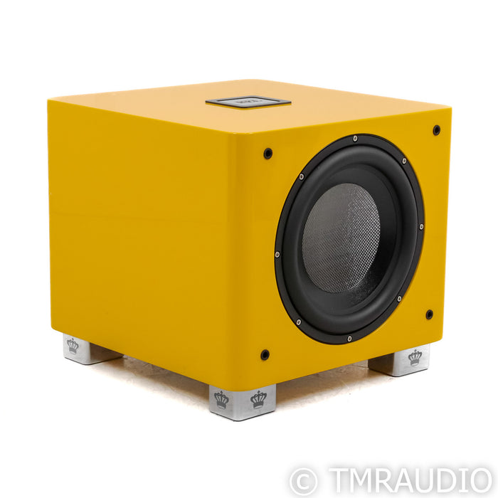 REL T/9x 10" SE Powered Subwoofer; Le Mon Yellow (Open Box)