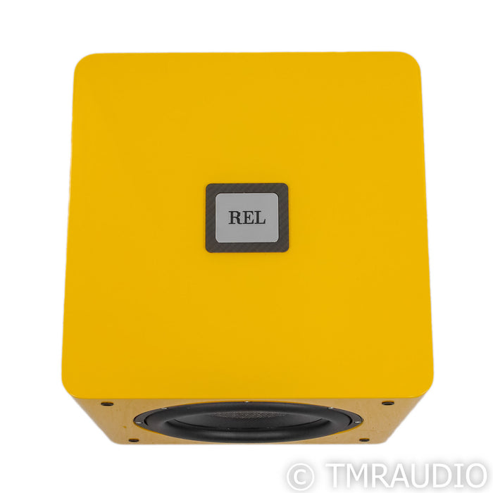REL T/9x 10" SE Powered Subwoofer; Le Mon Yellow (Open Box)