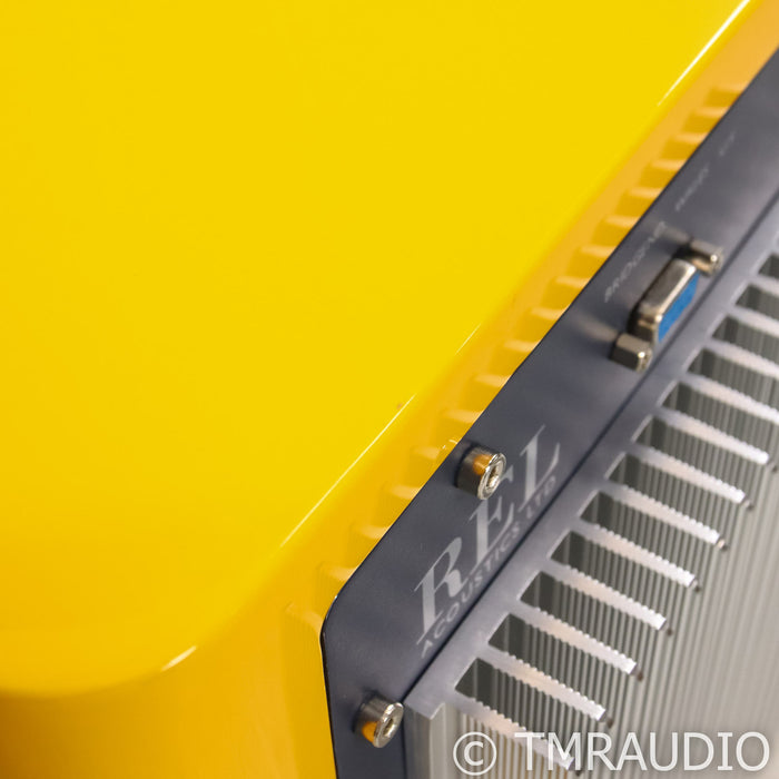 REL T/9x 10" SE Powered Subwoofer; Le Mon Yellow (Open Box)