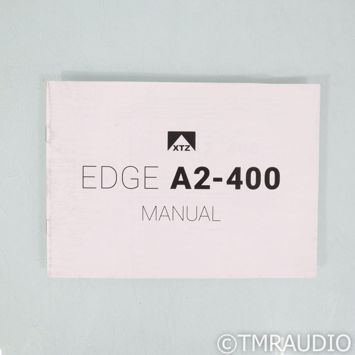 XTZ Edge A2-400 Stereo Power Amplifier