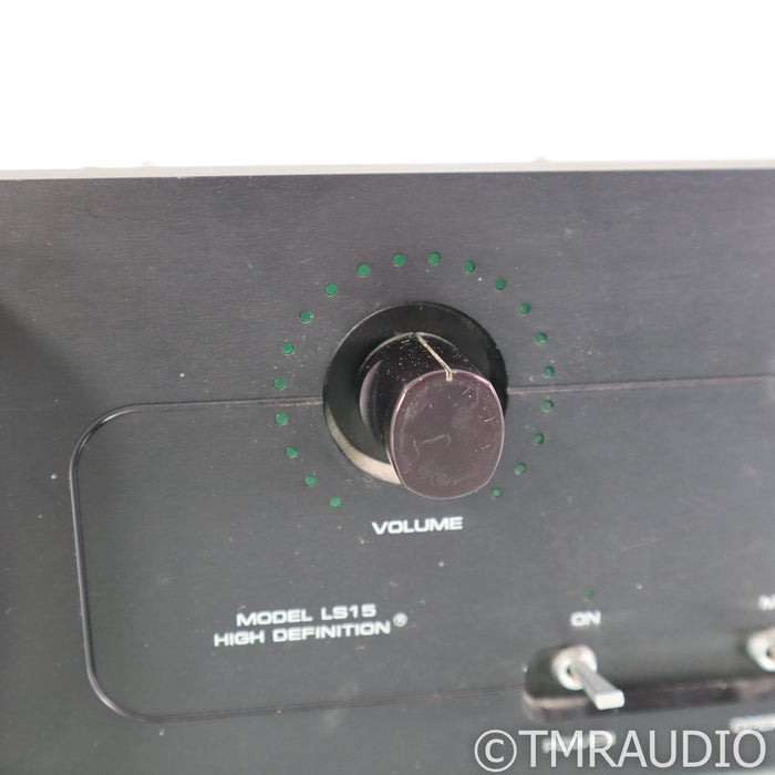 Audio Research LS15 Stereo Tube Preamplifier