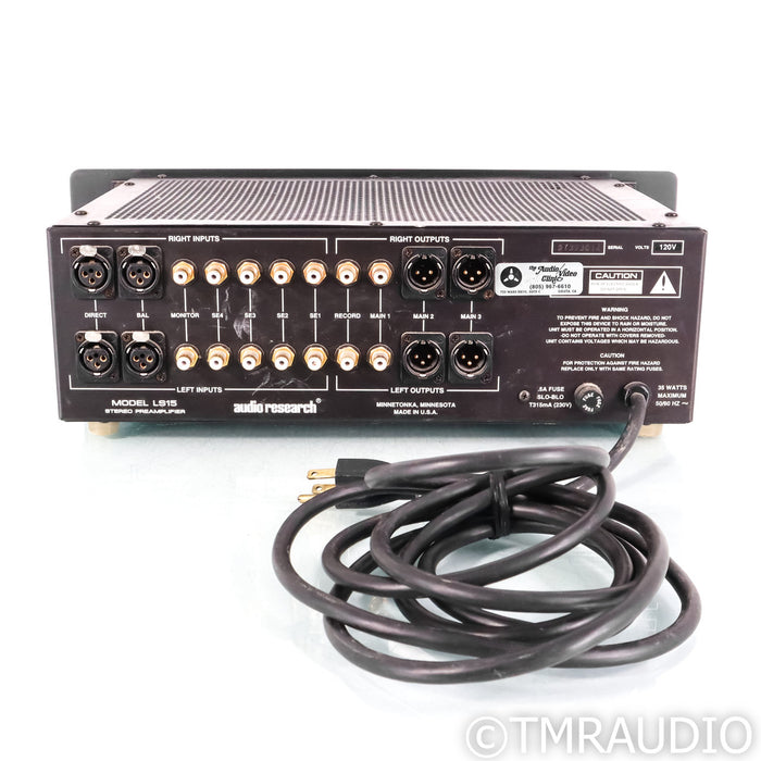 Audio Research LS15 Stereo Tube Preamplifier