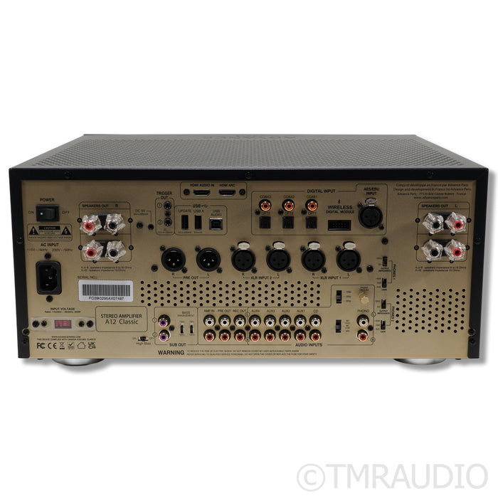Advance Paris A12 Classic Stereo Integrated Amplifier; MM / MC Phono (No Remote)