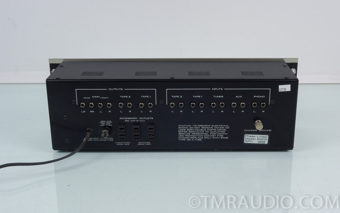 Phase Linear Model 2000 Vintage Stereo Preamplifier