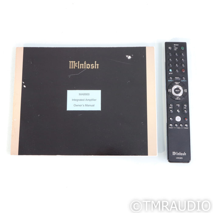 McIntosh MA8900 Stereo Integrated Amplifier; MM & MC Phono