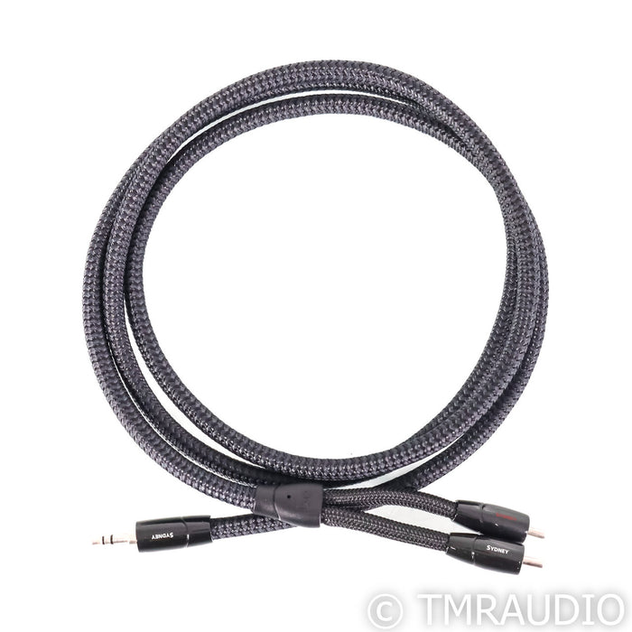 AudioQuest Sydney 3.5mm to Stereo RCA Cable; Single 1.5m Interconnect