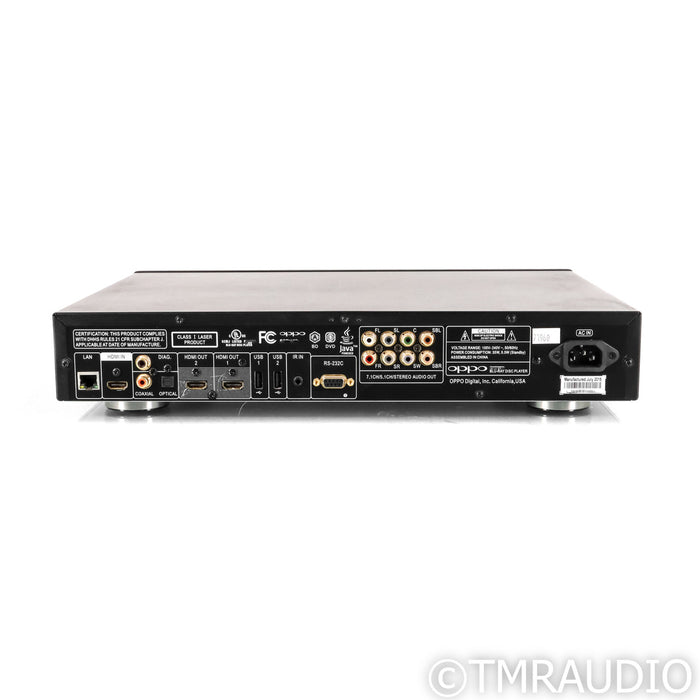 Oppo BDP-103 Universal Blu-Ray Player; CD & SACD