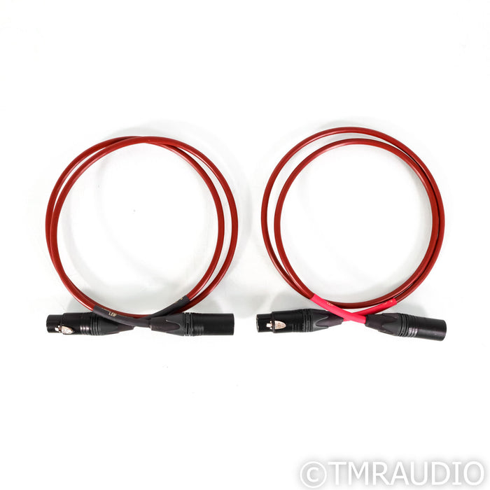 Nordost Red Dawn Leif Series XLR Cables; 1m Pair Balanced Interconnects