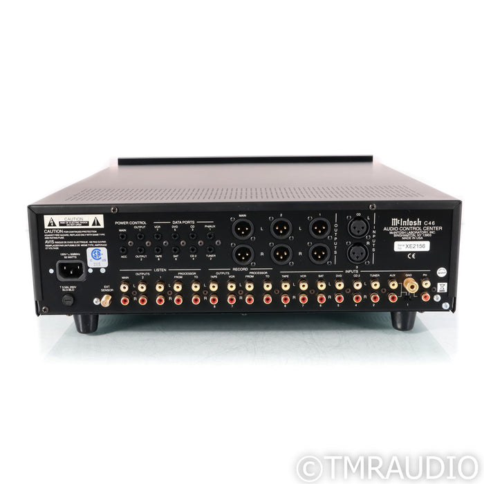 McIntosh C46 Stereo Preamplifier; MM Phono