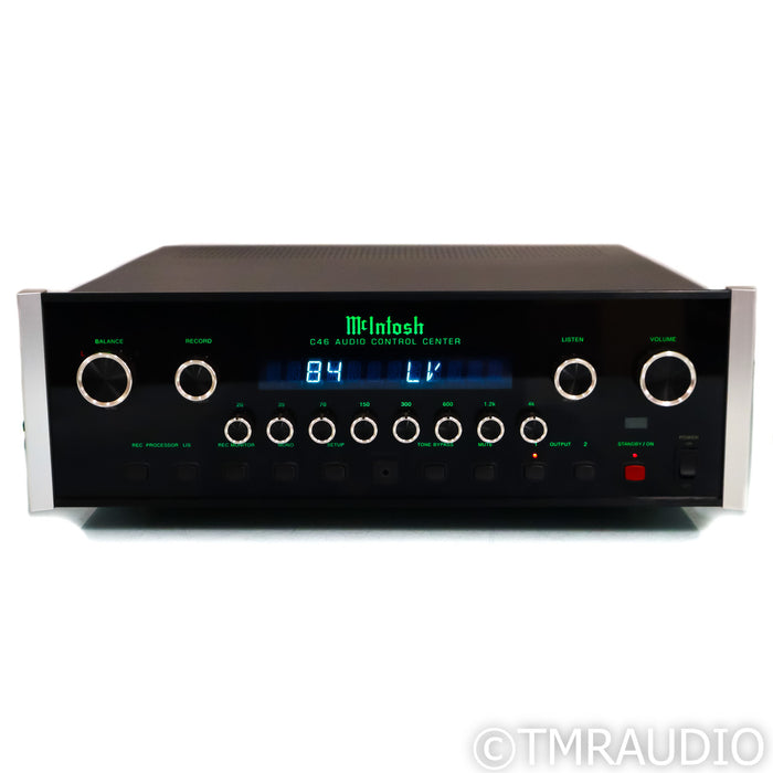 McIntosh C46 Stereo Preamplifier; MM Phono