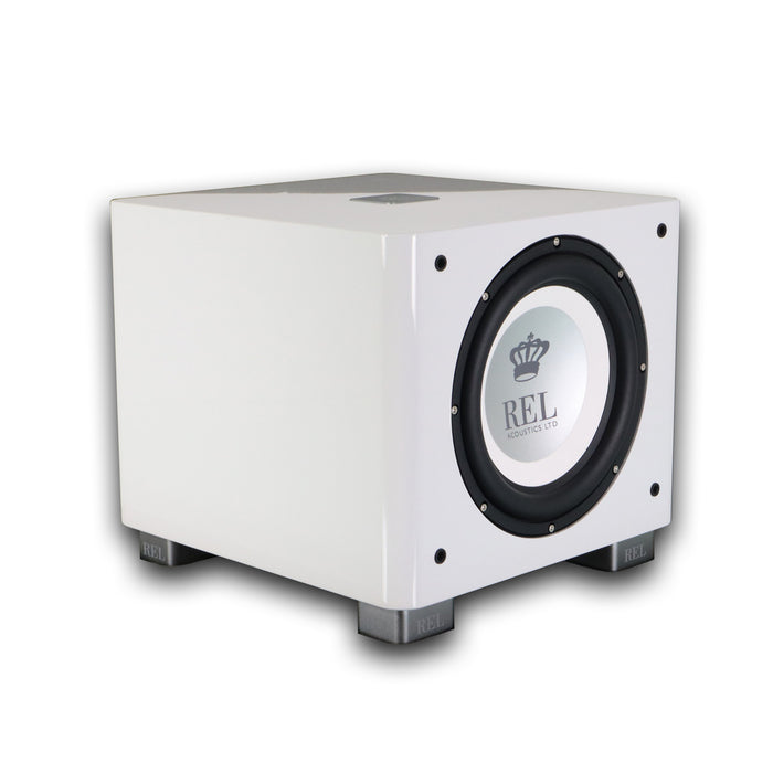 REL Acoustics T/9x 10" Subwoofer; White Gloss