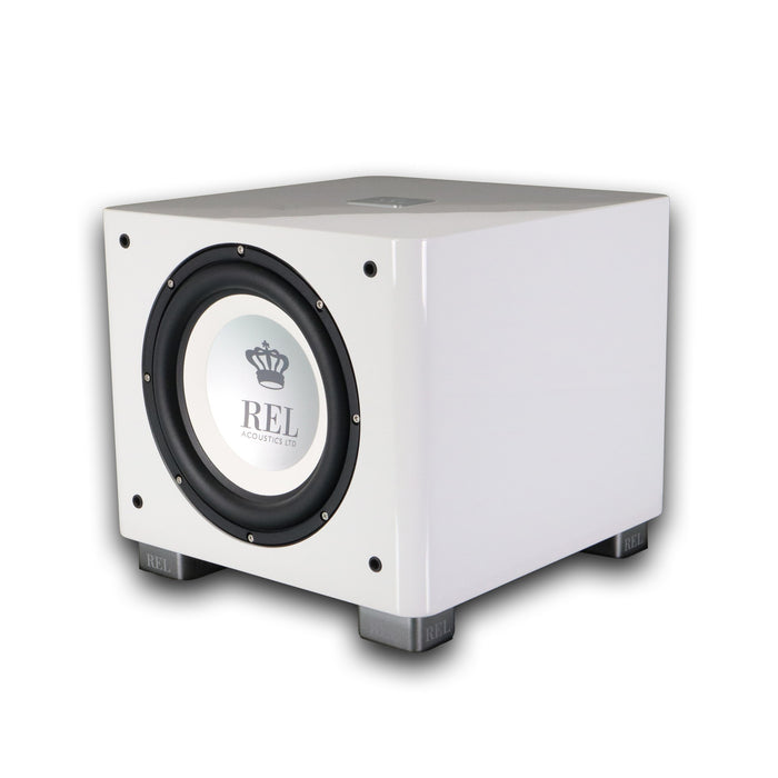 REL Acoustics T/9x 10" Subwoofer; White Gloss