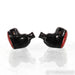 FAT Frequency Scarlet Mini In-Ear Monitors; IEMs; Silver Red Upgrade Cable