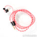 FAT Frequency Scarlet Mini In-Ear Monitors; IEMs; Silver Red Upgrade Cable