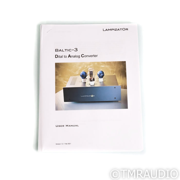 Lampizator Baltic-3 Tube DAC; D/A Converter