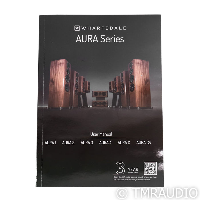 Wharfedale Aura 2 Bookshelf Speakers; White Gloss Pair