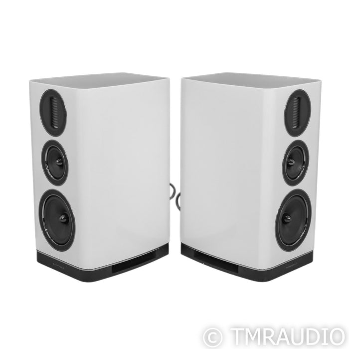 Wharfedale Aura 2 Bookshelf Speakers; White Gloss Pair