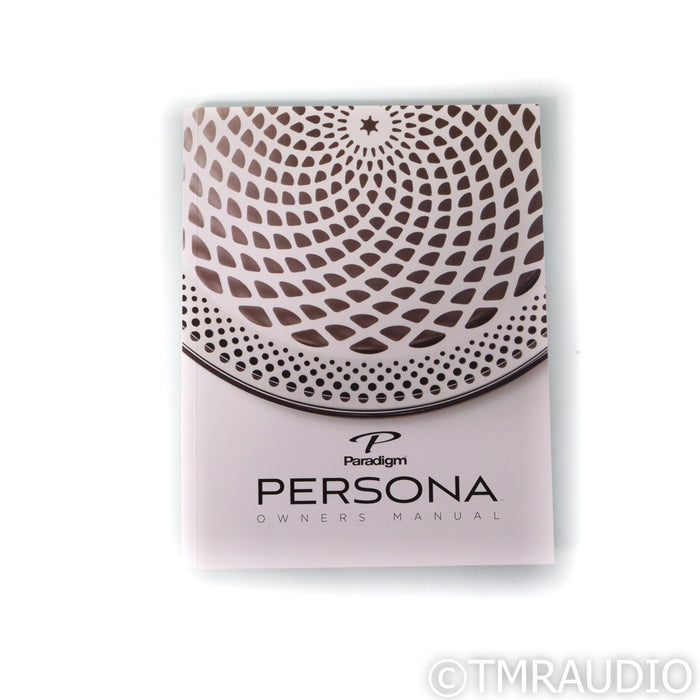 Paradigm Persona B Bookshelf Speaker; Carbon Silver Pair