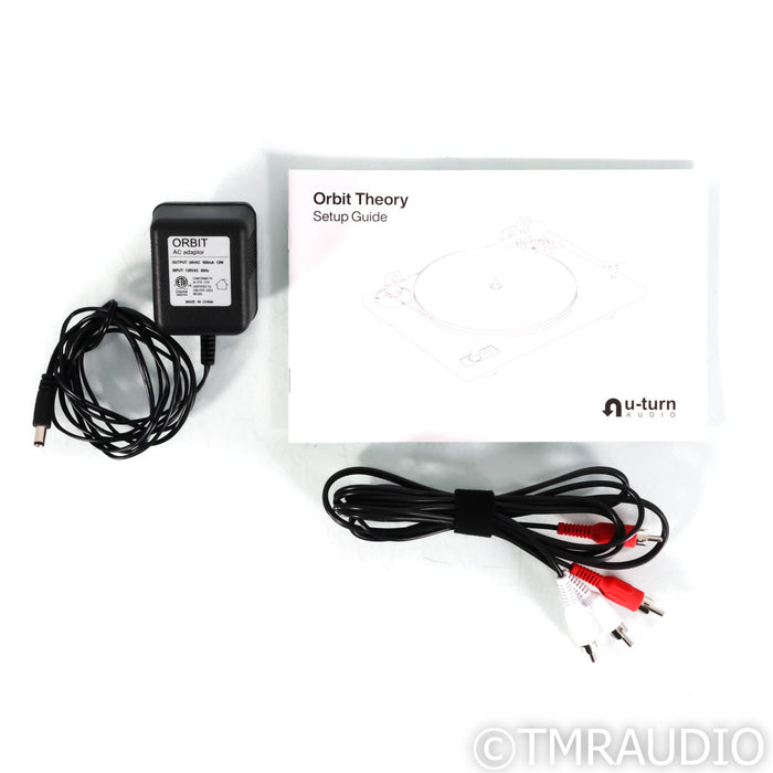 U-Turn Audio Orbit Theory Belt-Drive Turntable; Walnut w/ Ortofon 2M Blue MM
