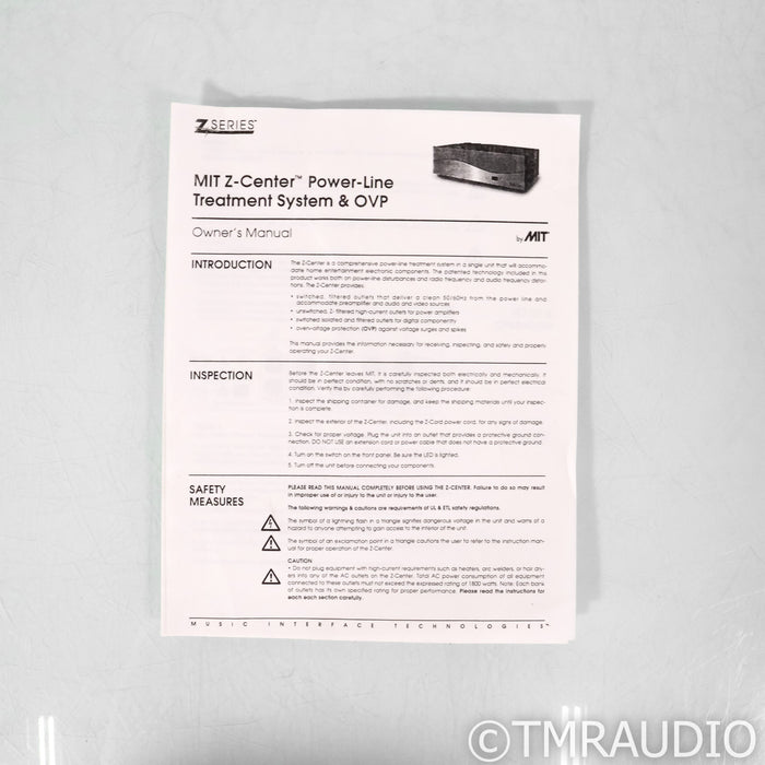 MIT Z-Center AC Power Line Conditioner
